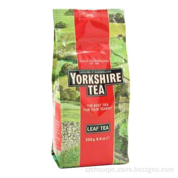 Side-gusset Pouch and Stand-up Tea Aluminum Foil Bag, Made of Waterproof and Recyclable Materials